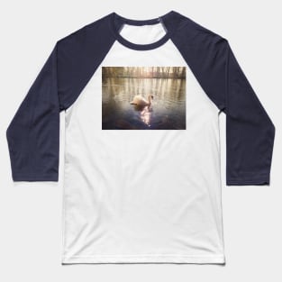 majestic white swan Baseball T-Shirt